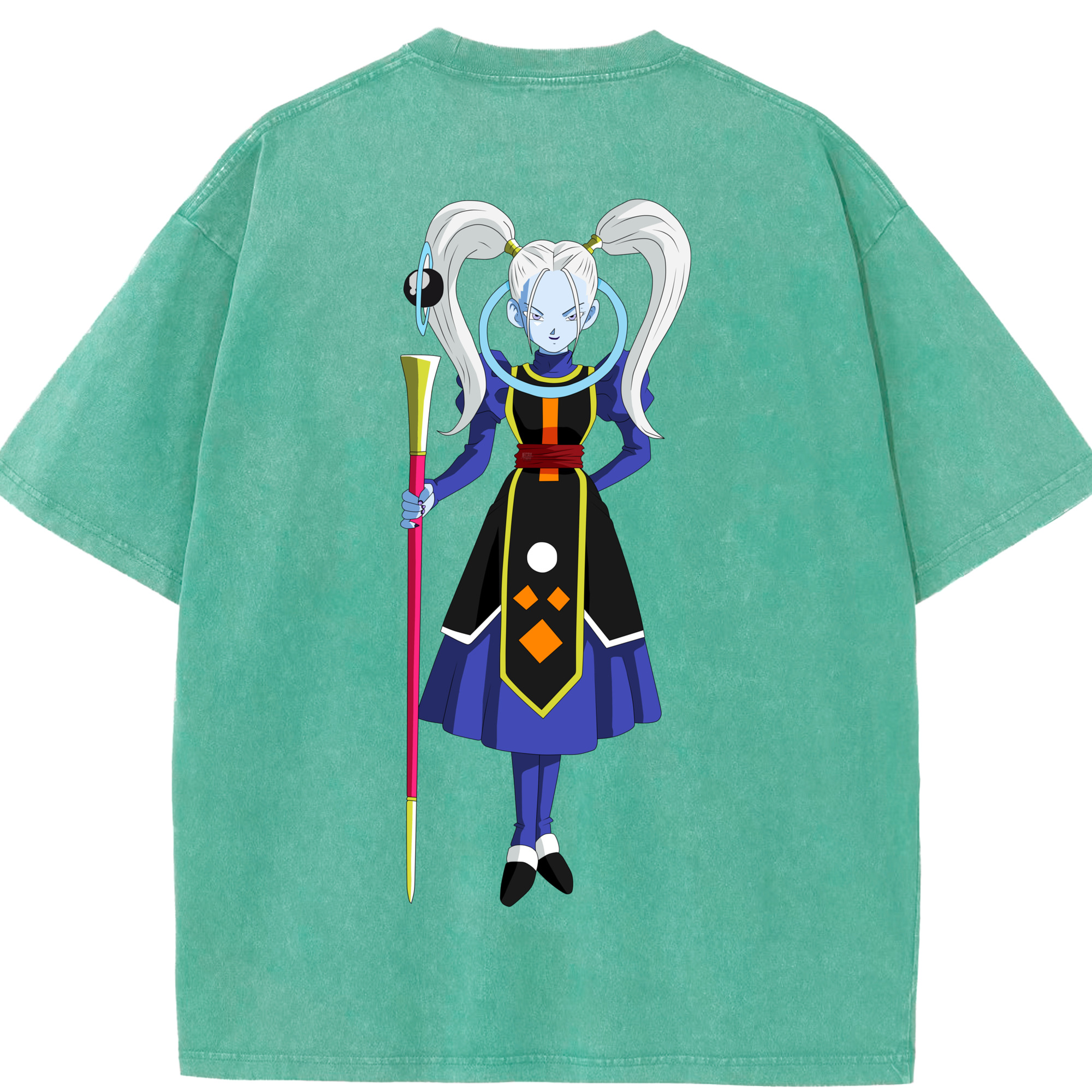 （画像用） ドラゴンボール DRAGON BALL 綿100% ヴィンテージ風 半袖Tシャツ（背面プリント）